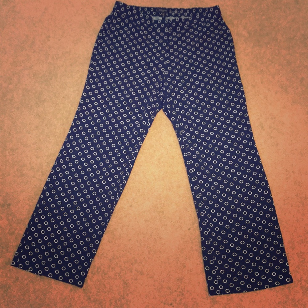 Talbots Nautical Navy stretch dress pants